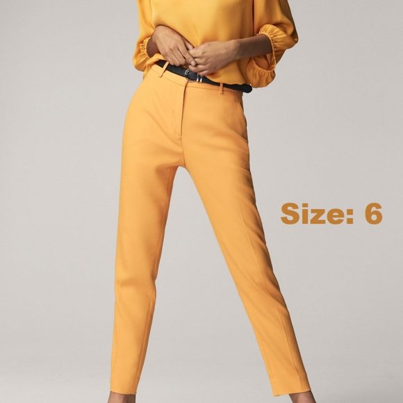 Massimo dutti yellow jumpsuit Clearance